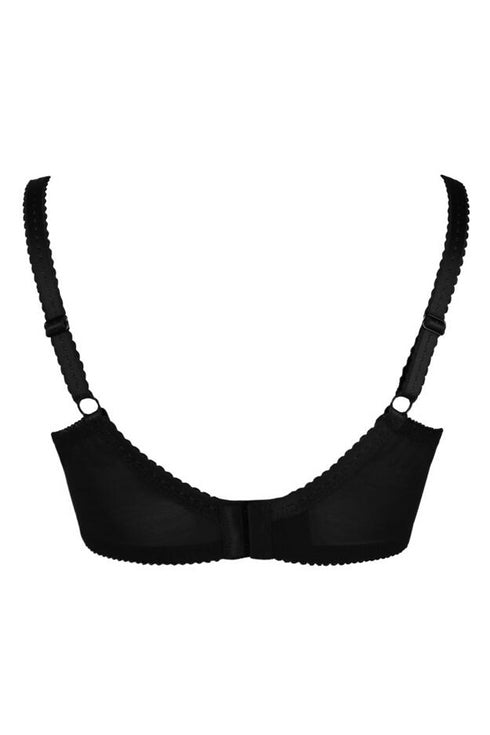 Pour Moi Sofia Lace Embroidered Side Support 3827